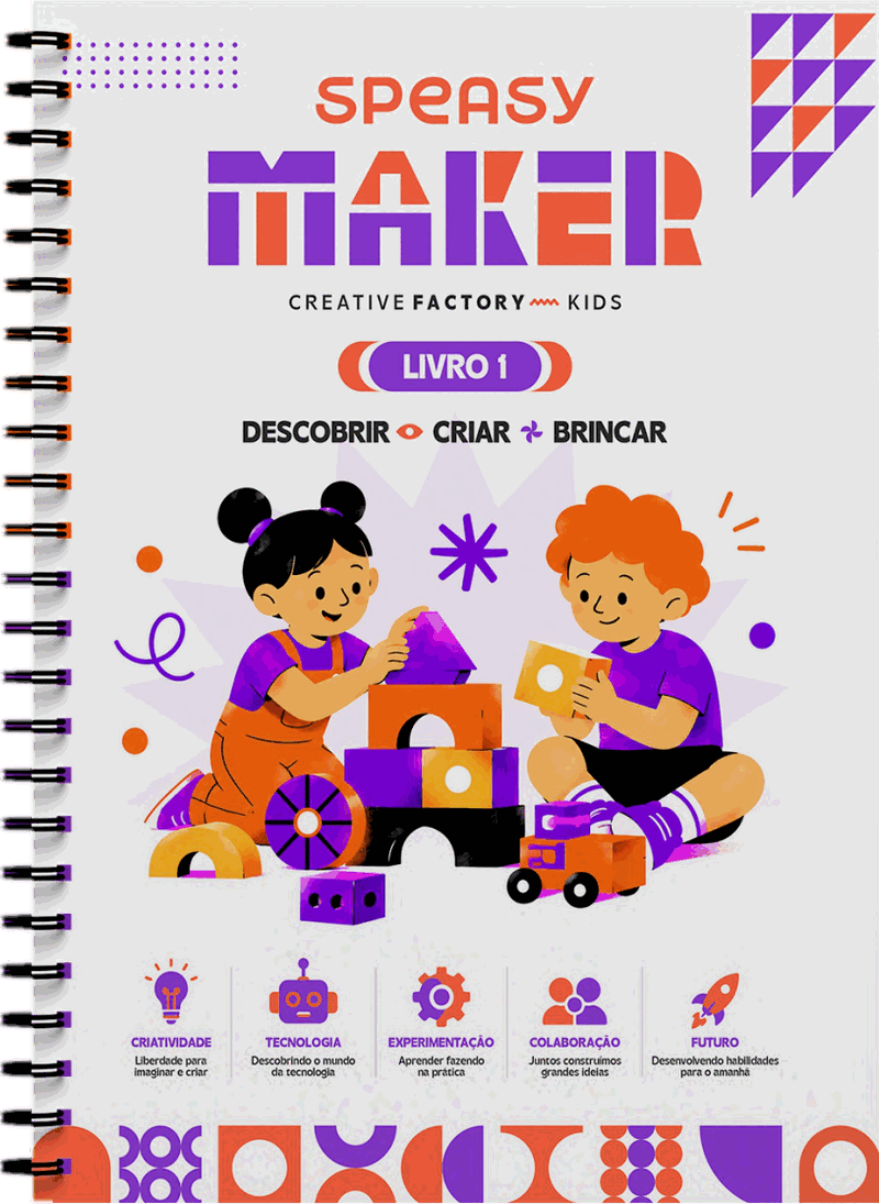 Livro Creative Factory Kids do Speasy Maker