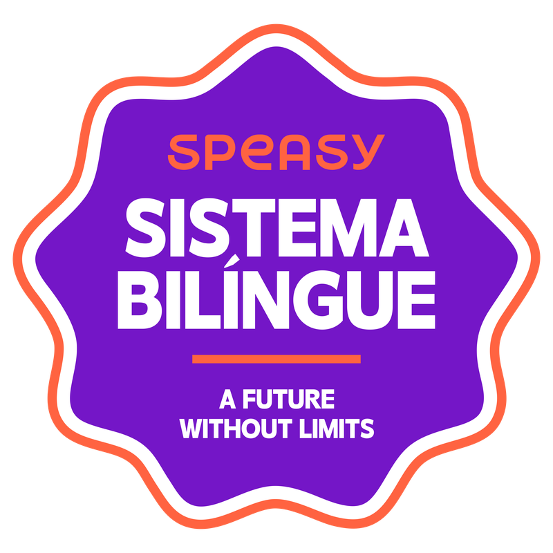 Selo Speasy Sistema Bilíngue – a future without limits